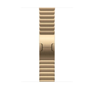 Curea pentru Apple Watch 46mm Radiant Gold Link Bracelet