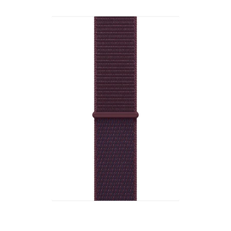 Curea pentru Apple Watch 46mm Burgundy Sport Loop