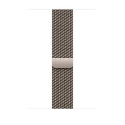 Curea pentru Apple Watch 46mm Natural Milanese Loop - M/L