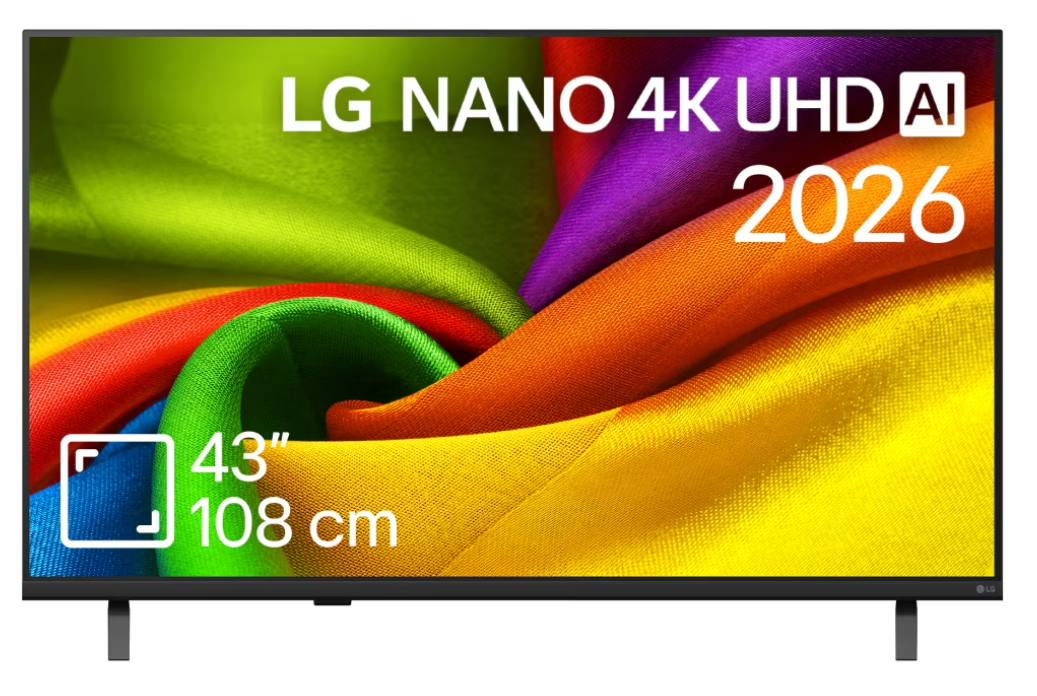 Televizor LG LED 43NU850B3LA, 108 cm, Smart, 4K Utra HD, Clasa G (Model 2026)