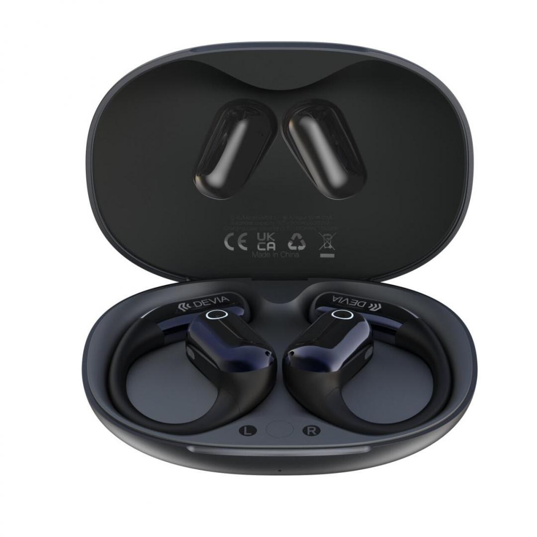 Casti Open-ear Devia OWS Ultra1, Wireless, Negru