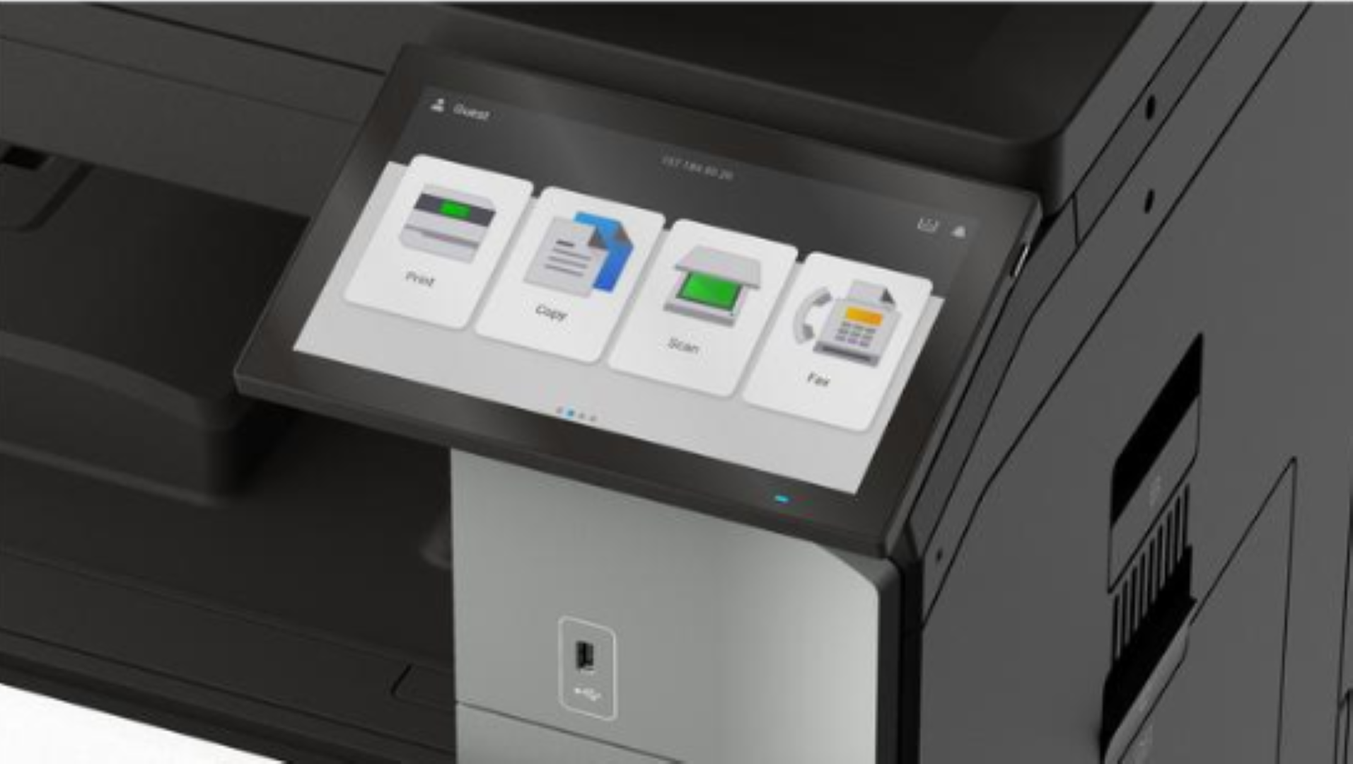 Multifunctional laser Lexmark CX951se, format A3, Color, Duplex, USB/LAN/Wi-Fi - imagine 4