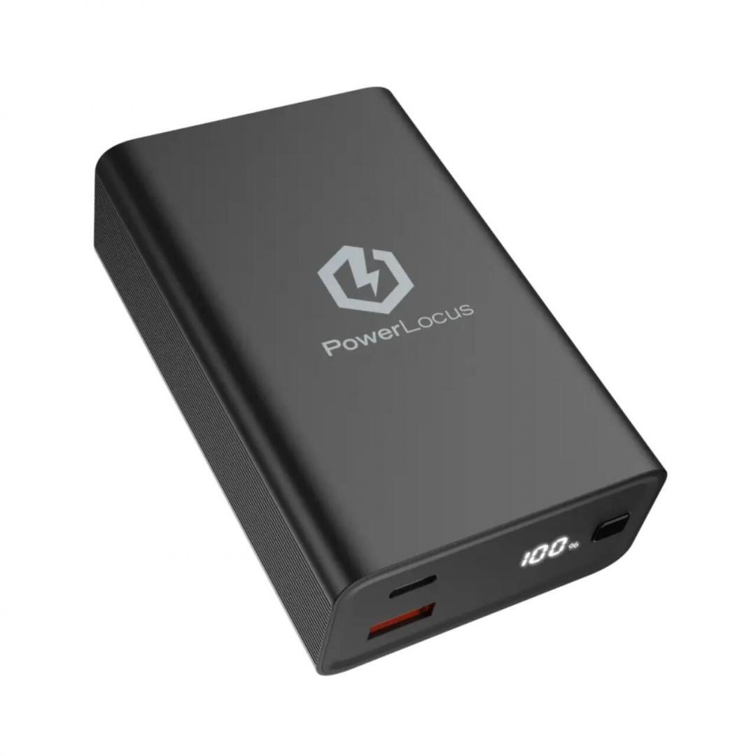 PowerLocus PWL-POWERBANK20K-BLACK 20000 mAh Negru - imagine 2
